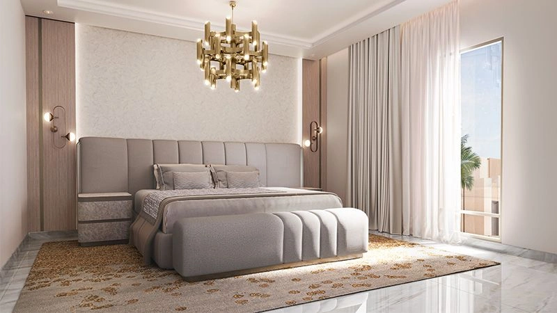 Luxurious villa complex in Riyadh area of Saudi Arabia