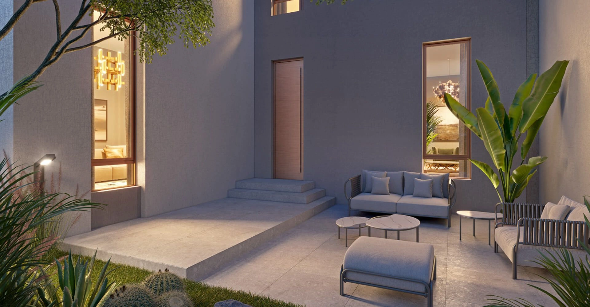 Luxurious villa complex in Riyadh area of Saudi Arabia