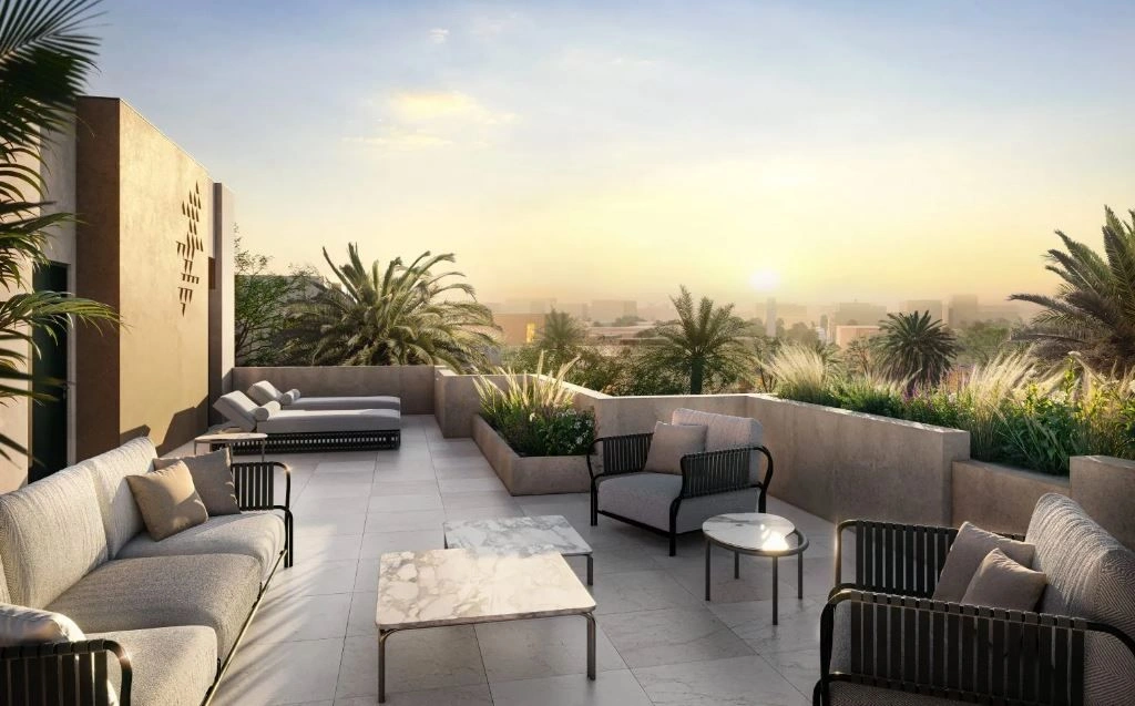 Luxurious villa complex in Riyadh area of Saudi Arabia