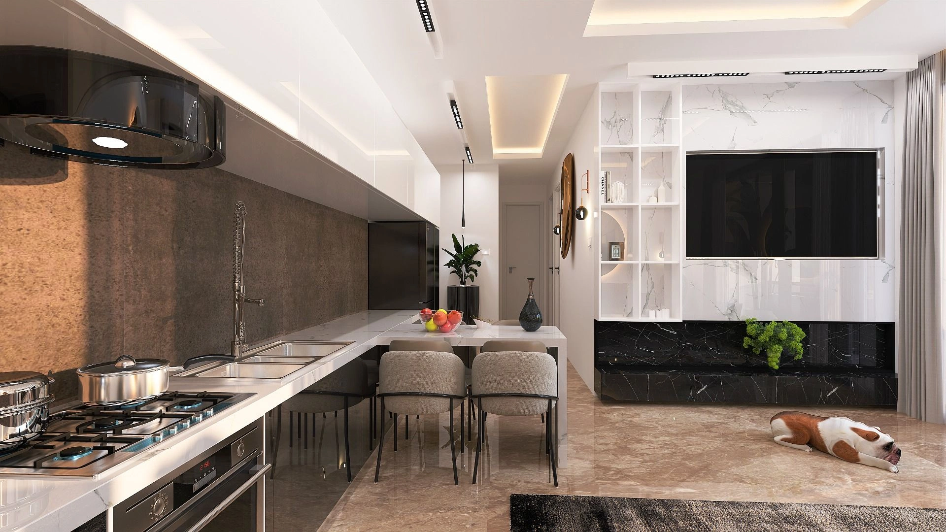 Новый роскошный объект в Искеле, в 500 метрах от Long Beach