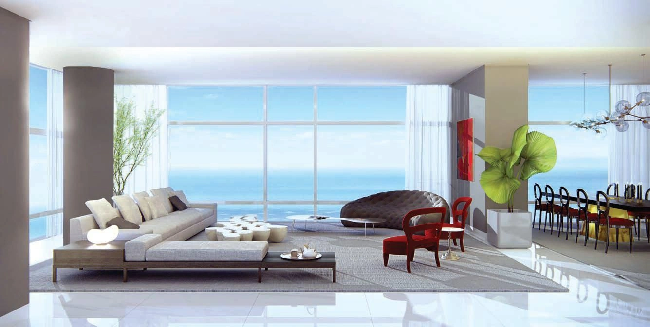 Новая высотная резиденция с бассейнами и садами, Джидда, Саудовская Аравия