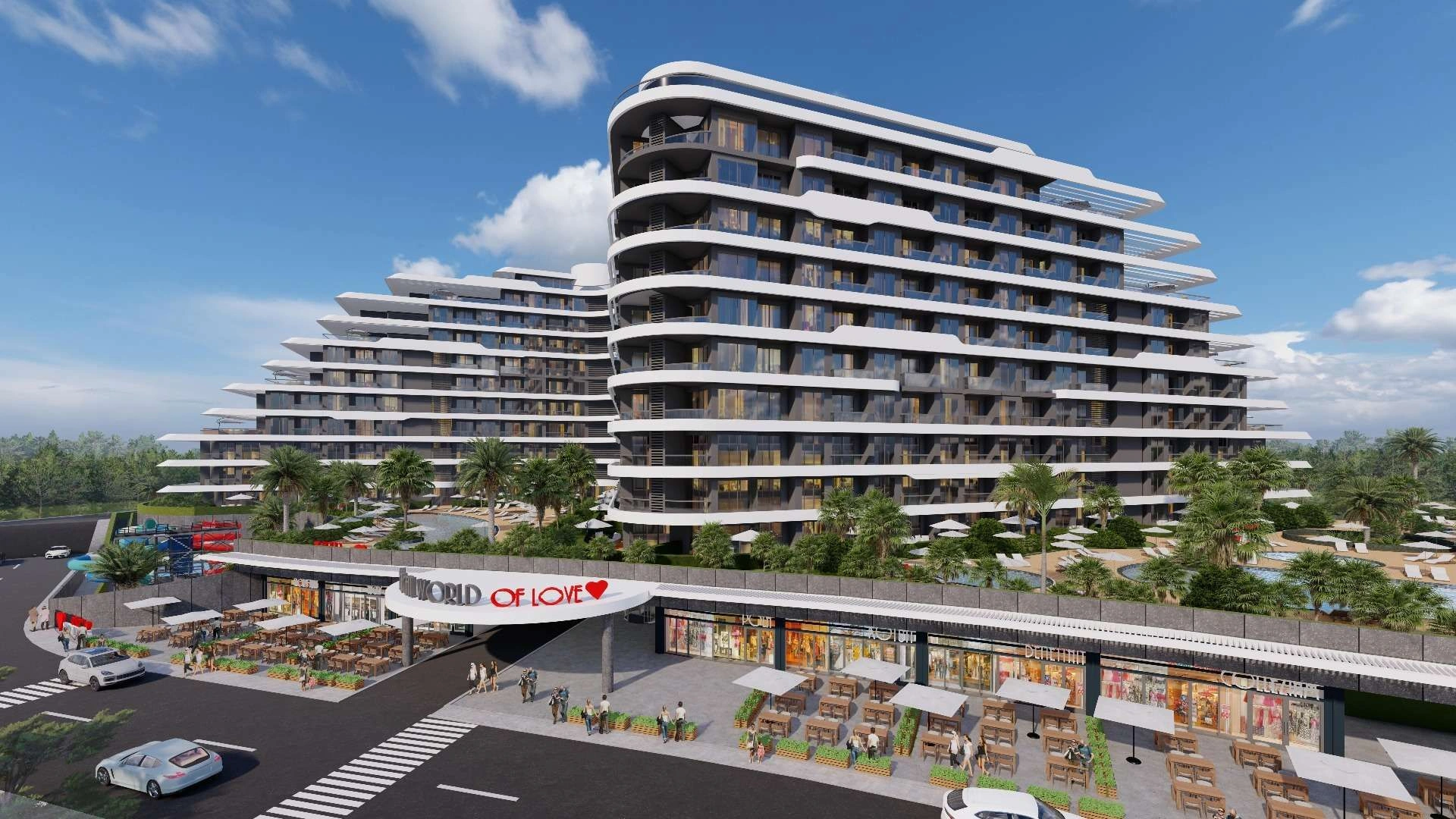 Премиум комплекс в городе Анталия, Турция