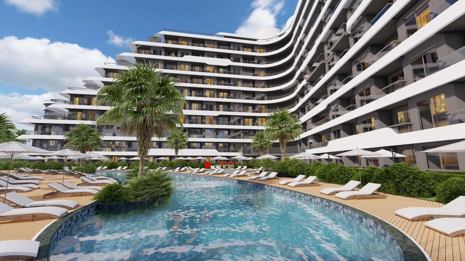 Премиум комплекс в городе Анталия, Турция