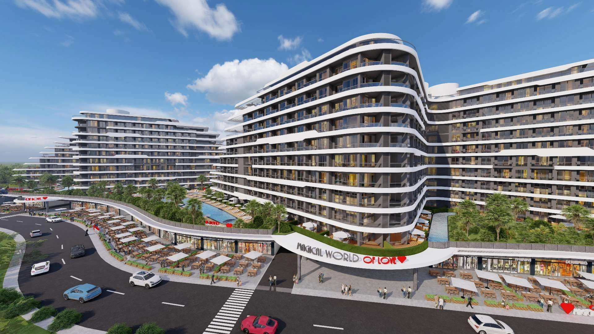 Премиум комплекс в городе Анталия, Турция