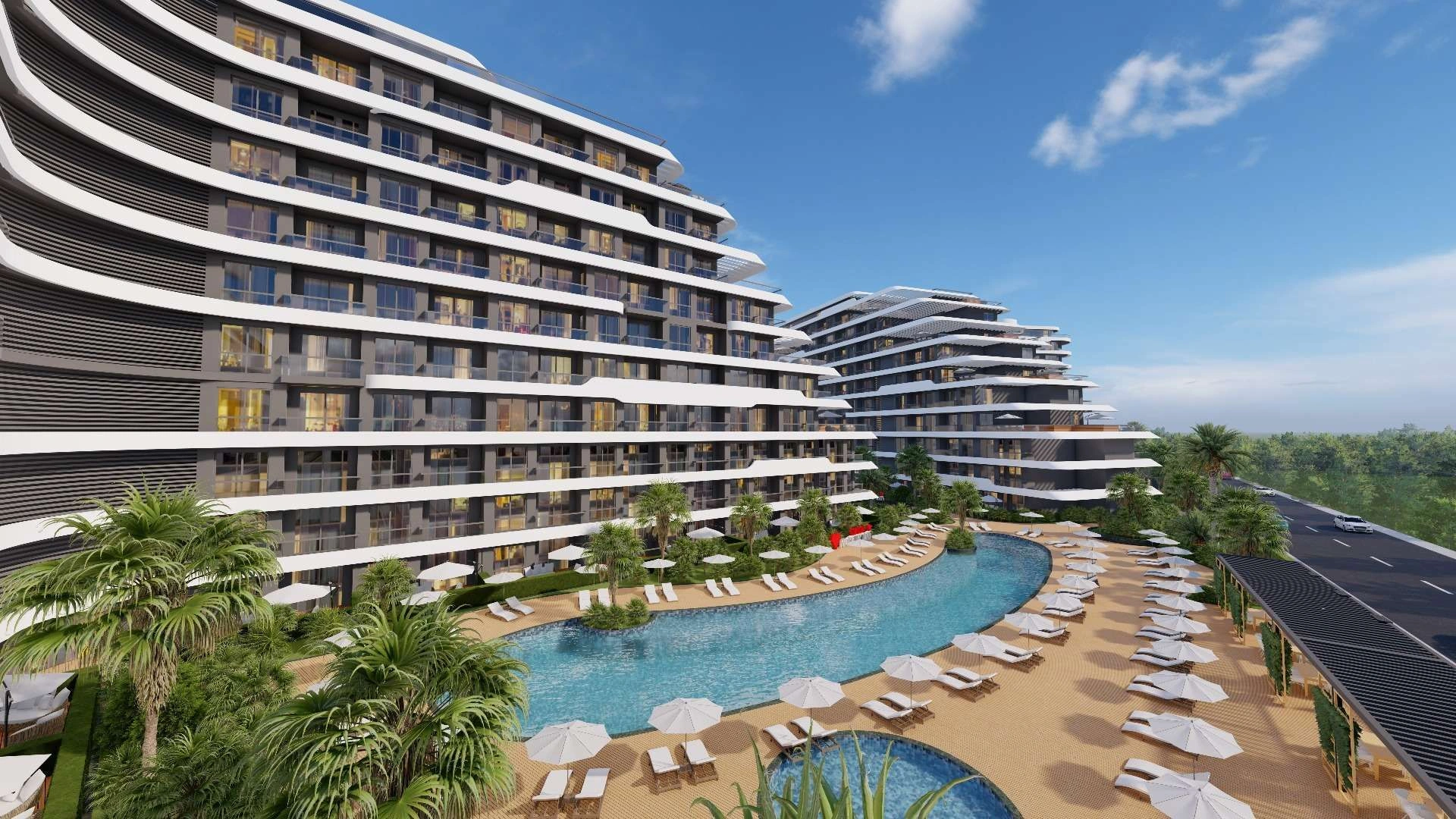 Премиум комплекс в городе Анталия, Турция