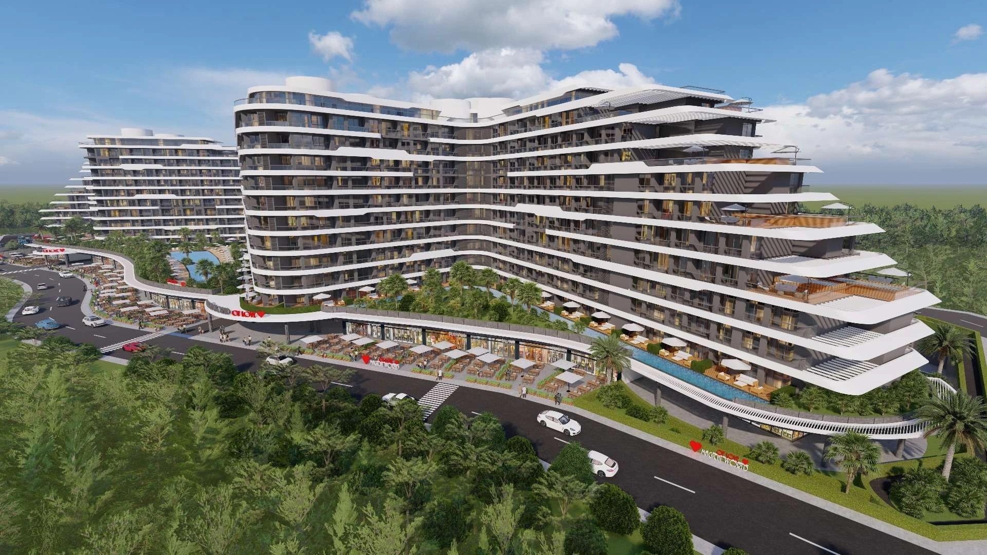 Премиум комплекс в городе Анталия, Турция