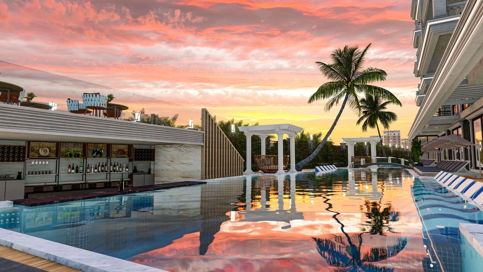 Жилой комплекс в 400 meters от песчаного пляжа Аланьи