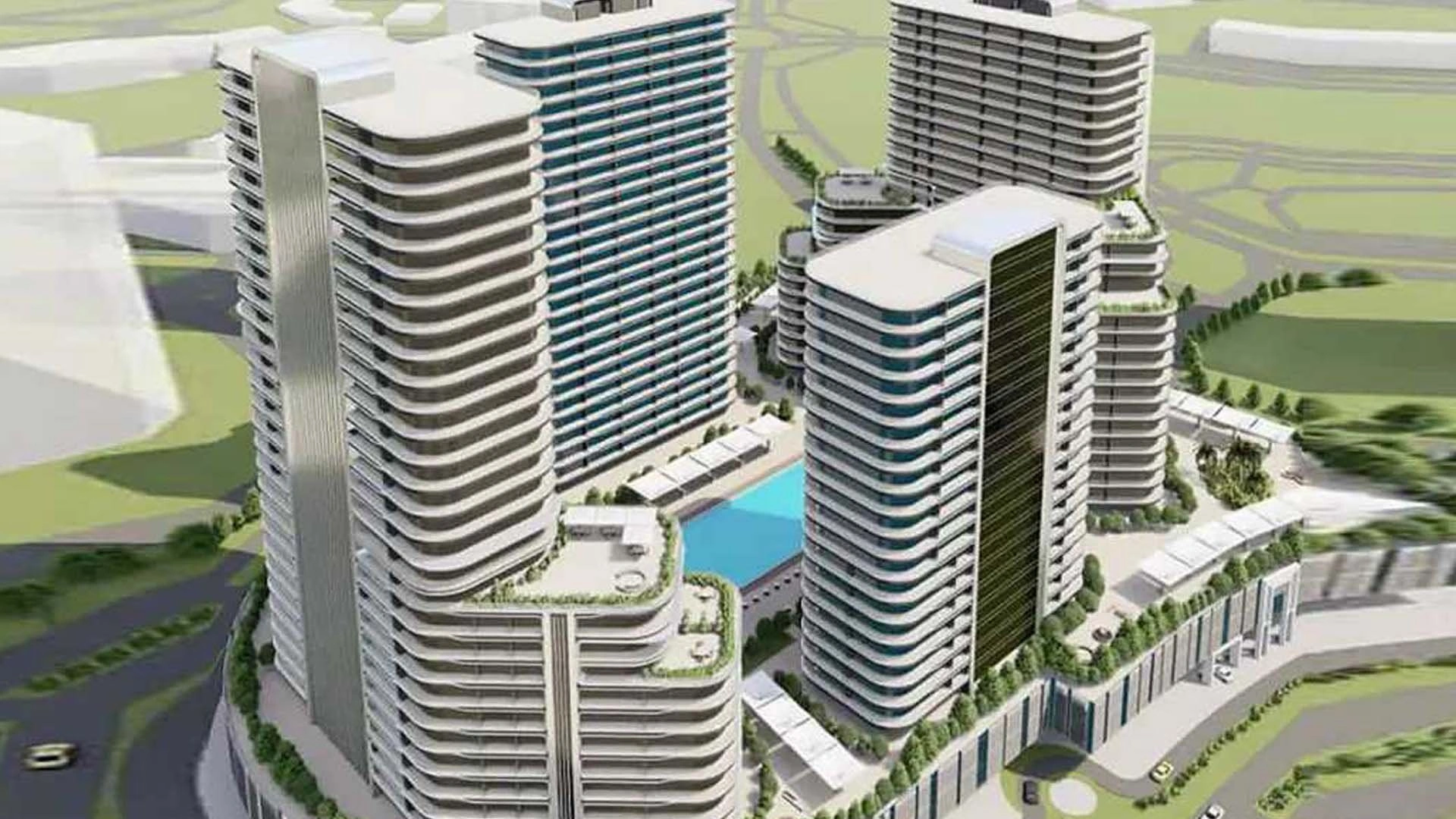 Роскошный жилой комплекс в районе Арджан на пляжах Джумейра