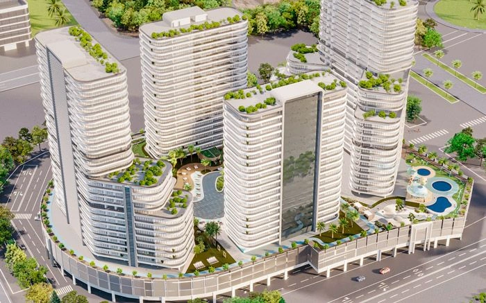 Роскошный жилой комплекс в районе Арджан на пляжах Джумейра