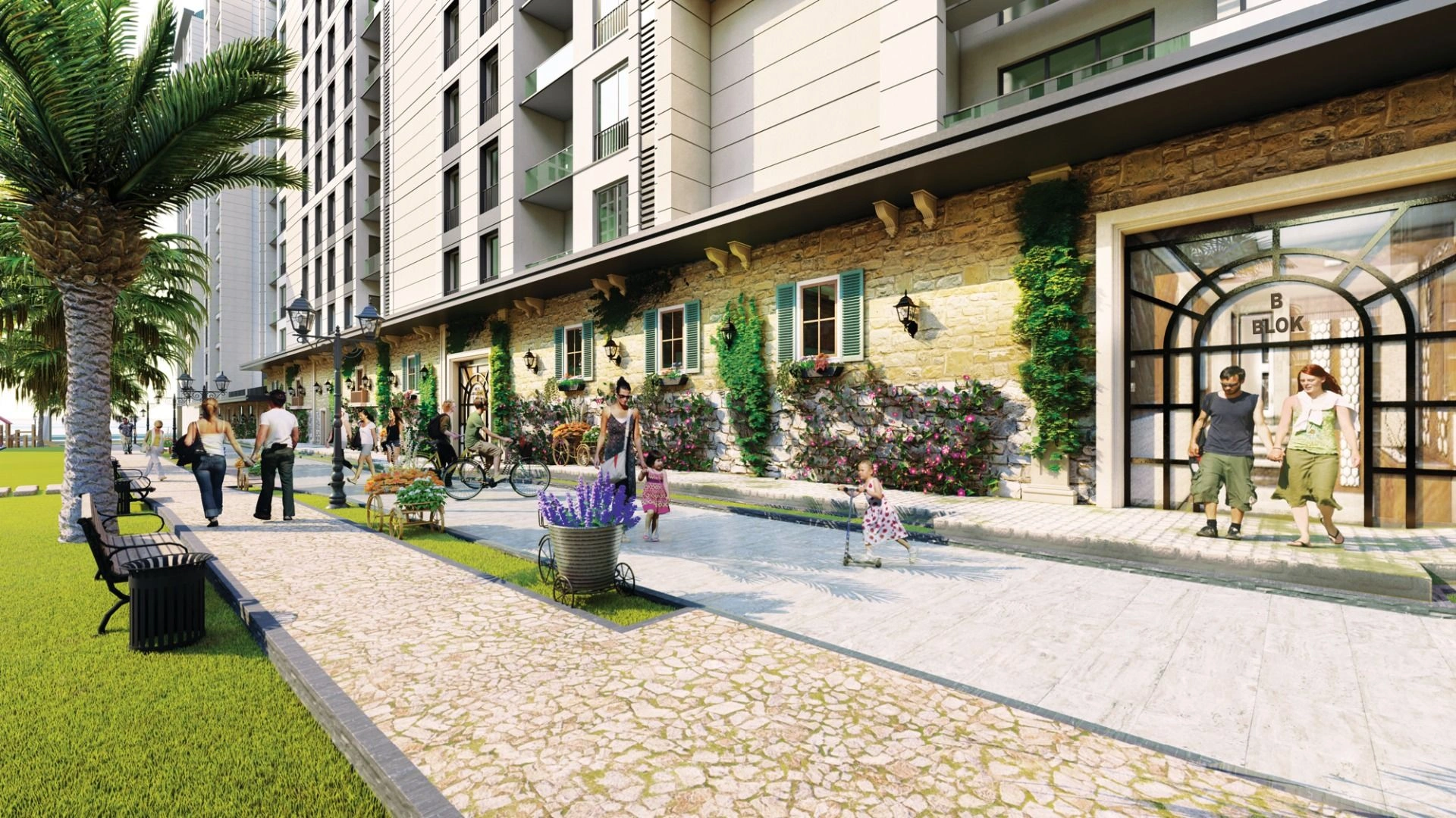 Элитный жилой комплекс в пригороде Стамбула