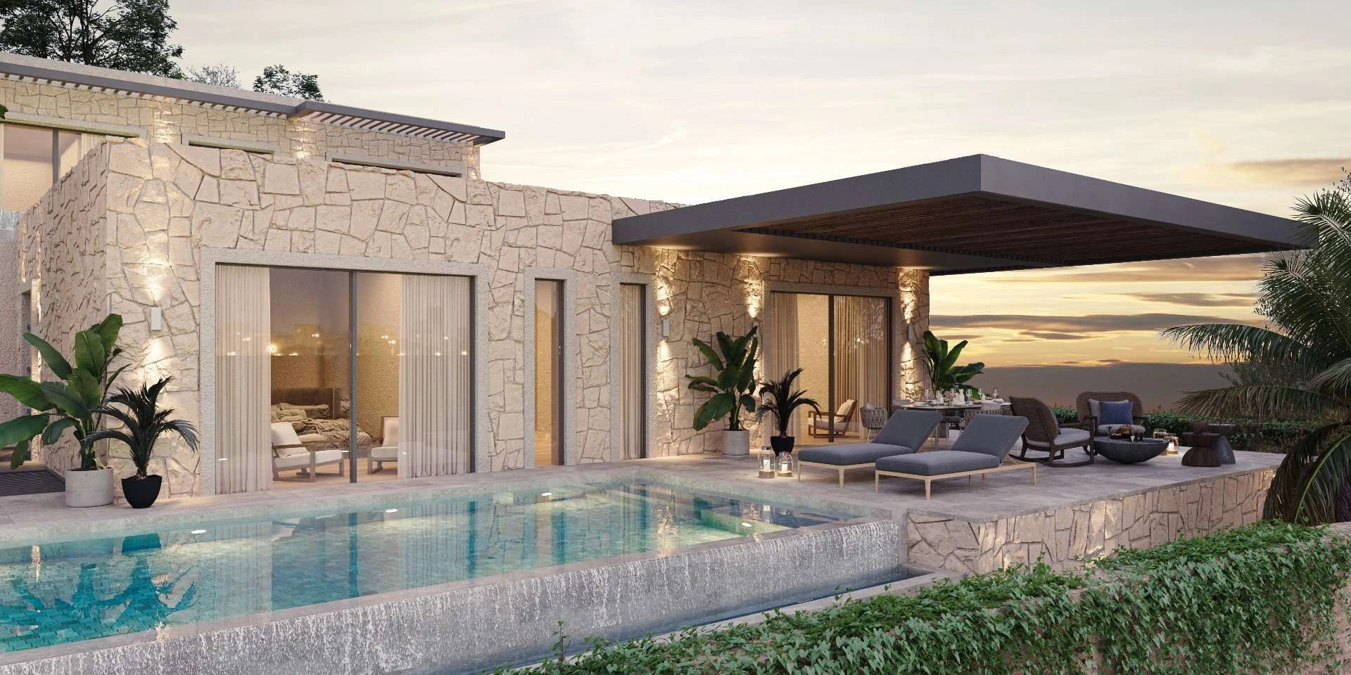 Роскошный проект рядом с Эгейским морем в Бодруме