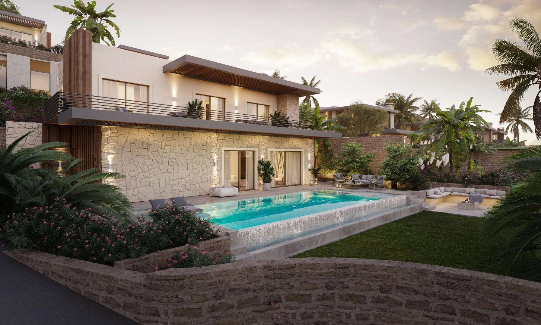 Роскошный проект рядом с Эгейским морем в Бодруме