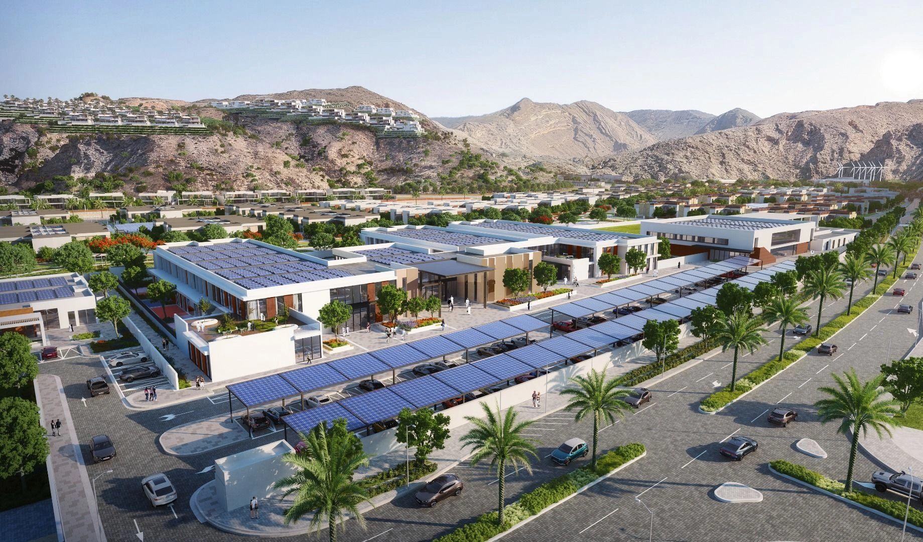 Экологичный город Йити рядом с Маскатом, Оман