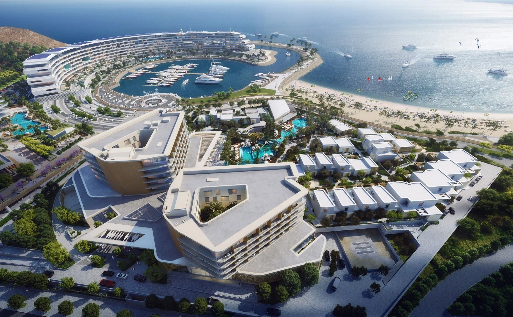 Экологичный город Йити рядом с Маскатом, Оман