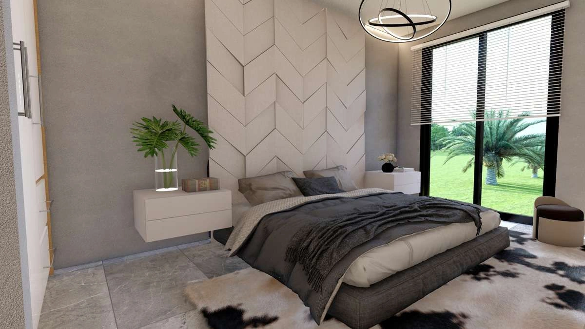 Роскошная квартира с видом на горы в Северном Кипре