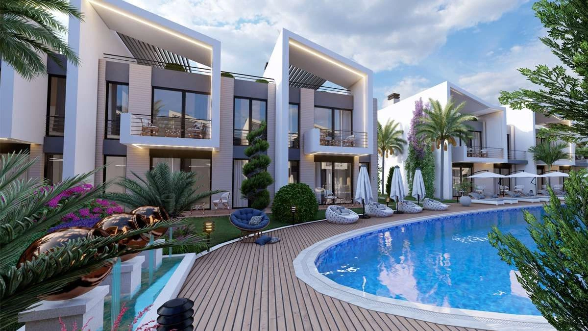 Роскошная квартира с видом на горы в Северном Кипре