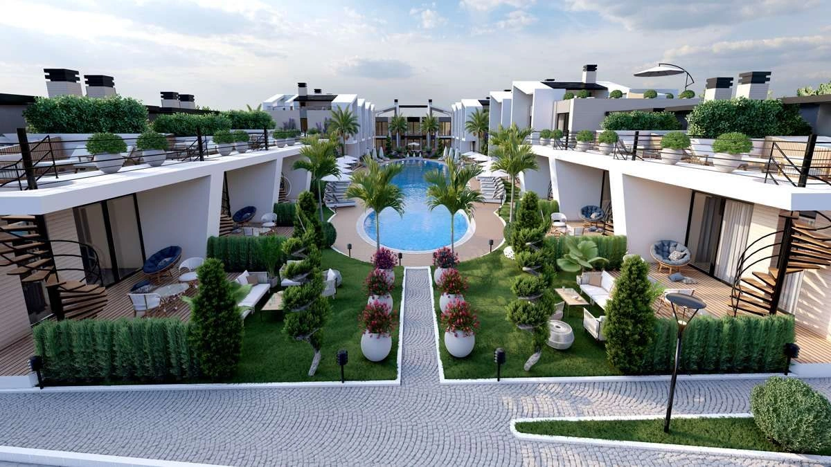 Роскошная квартира с видом на горы в Северном Кипре