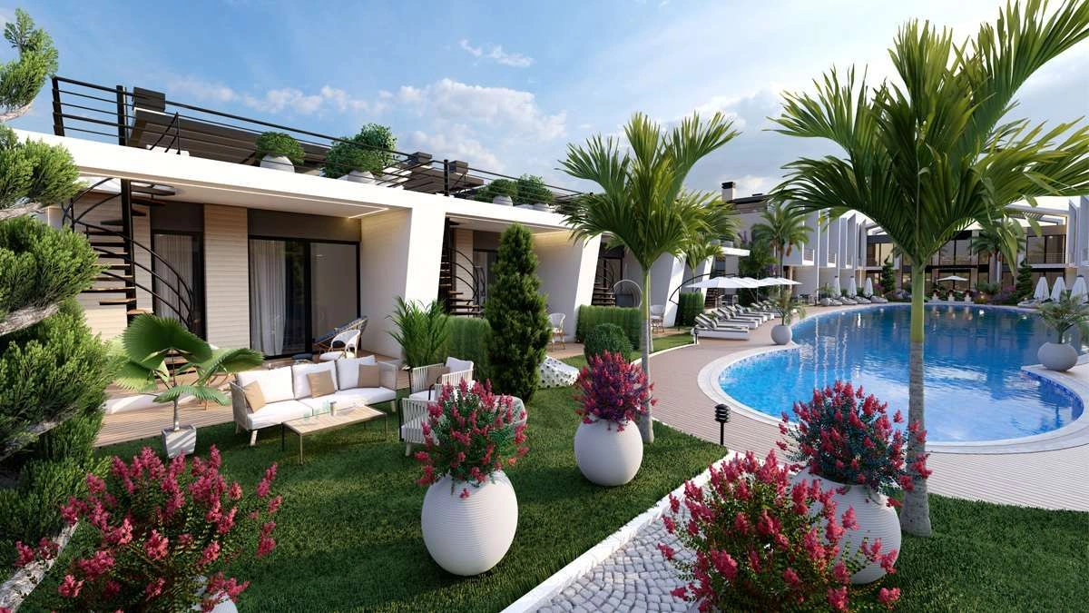 Роскошная квартира с видом на горы в Северном Кипре