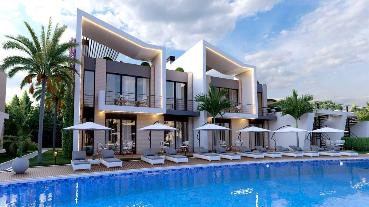 Роскошная квартира с видом на горы в Северном Кипре