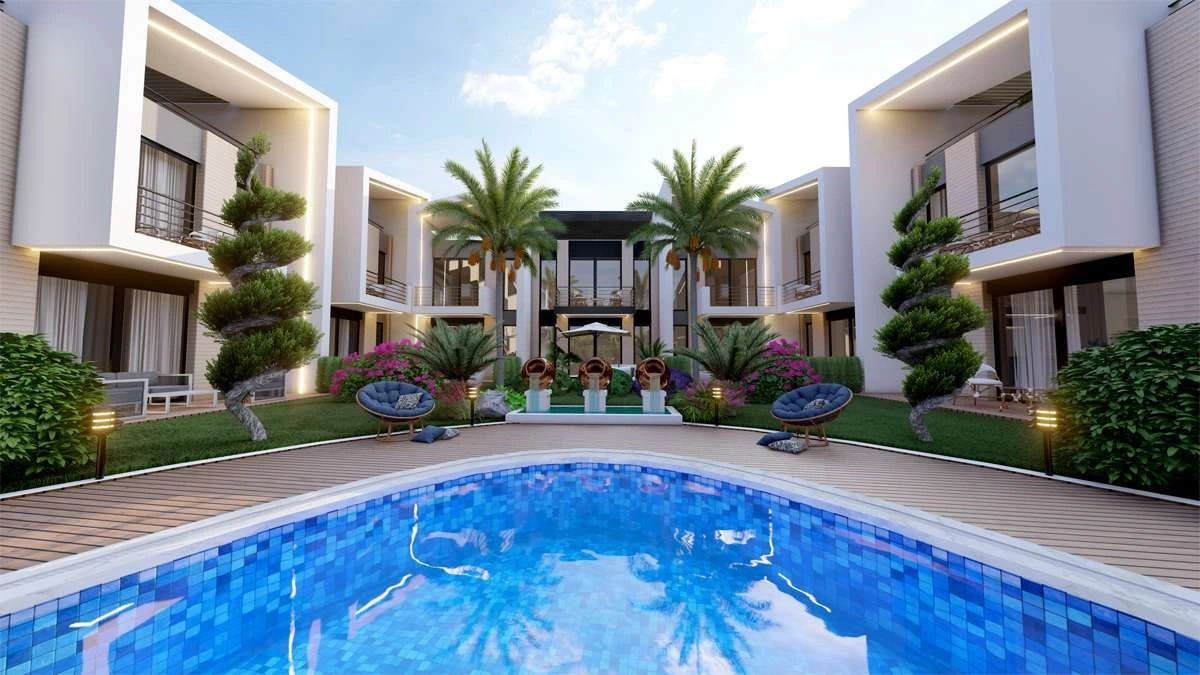 Роскошная квартира с видом на горы в Северном Кипре