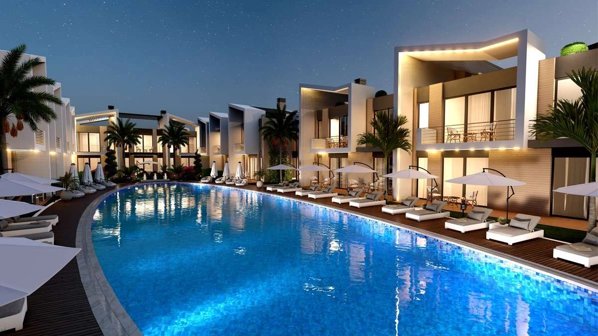 Роскошная квартира с видом на горы в Северном Кипре