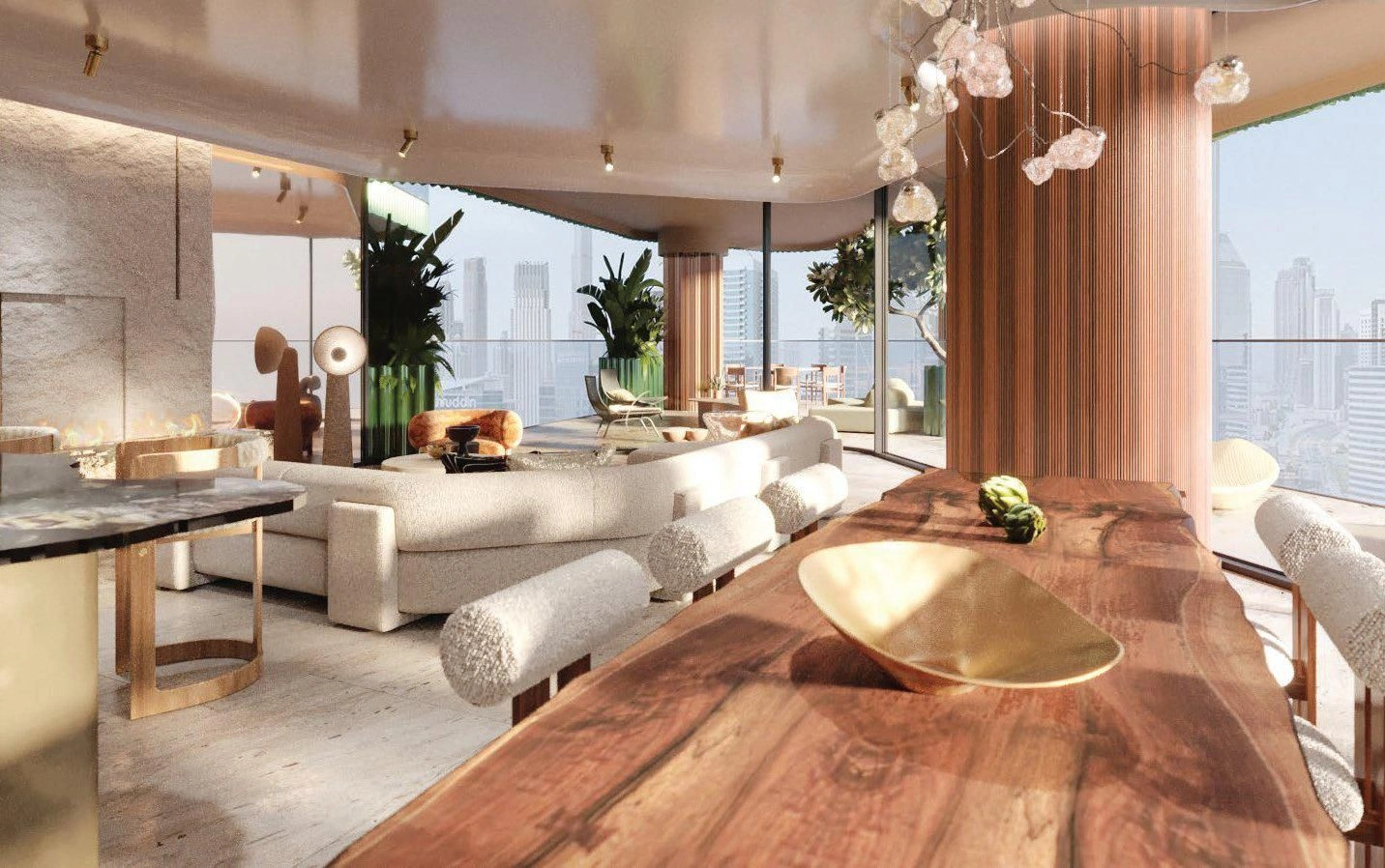 Новый комплекс Eywa на берегу канала с бассейнами, зоной отдыха и водопадами, Business Bay, Дубай, ОАЭ