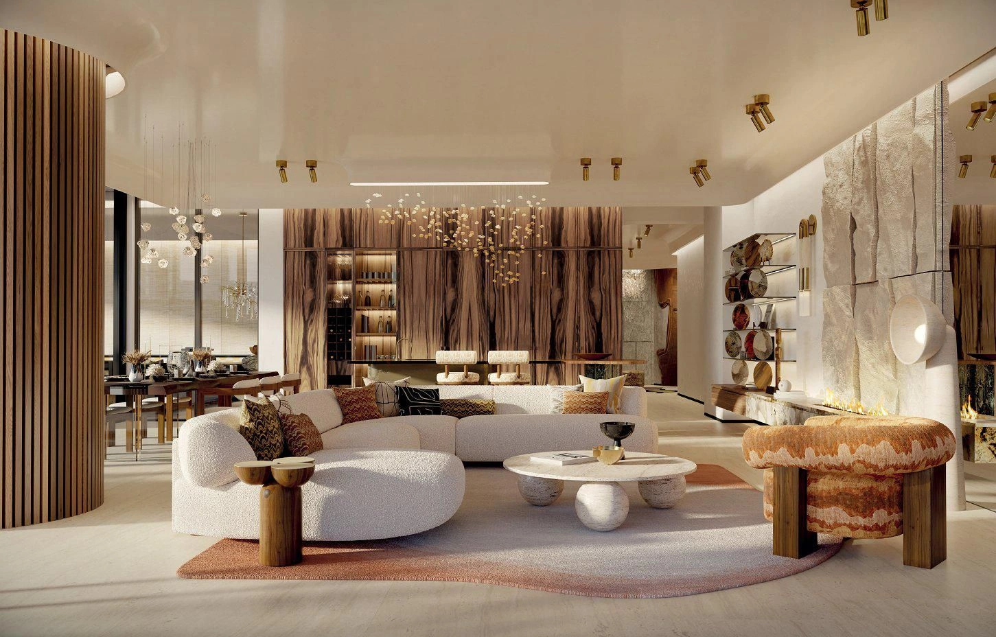 Новый комплекс Eywa на берегу канала с бассейнами, зоной отдыха и водопадами, Business Bay, Дубай, ОАЭ