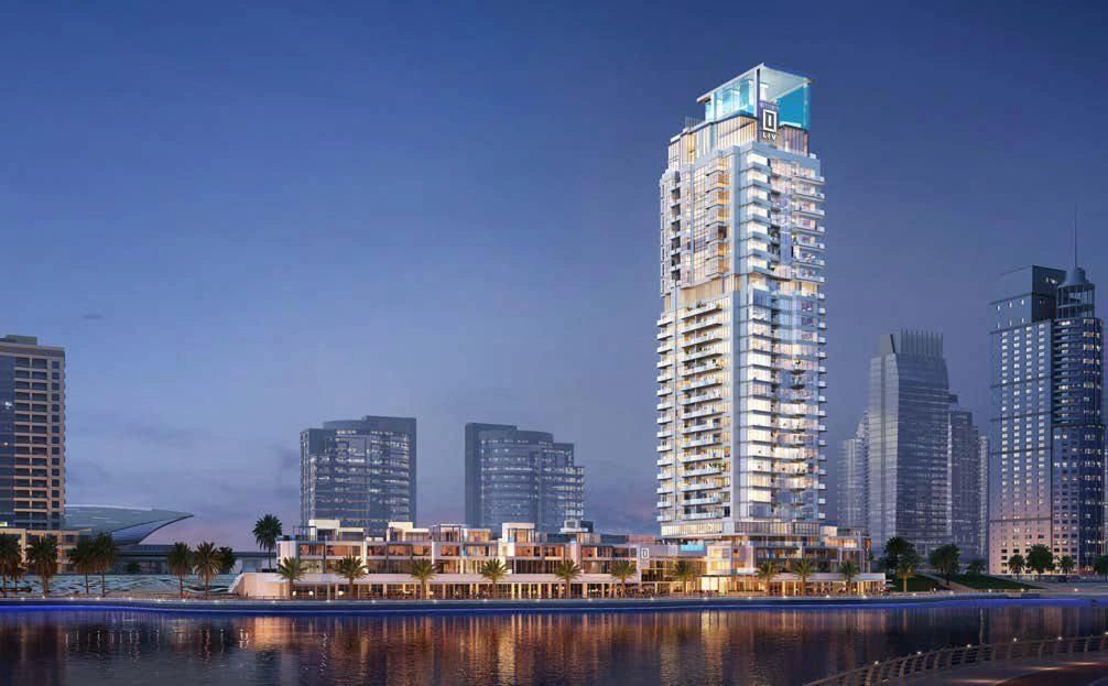 Новая резиденция у воды Liv Waterside с бассейнами и спа, Дубай Марина, Дубай, ОАЭ