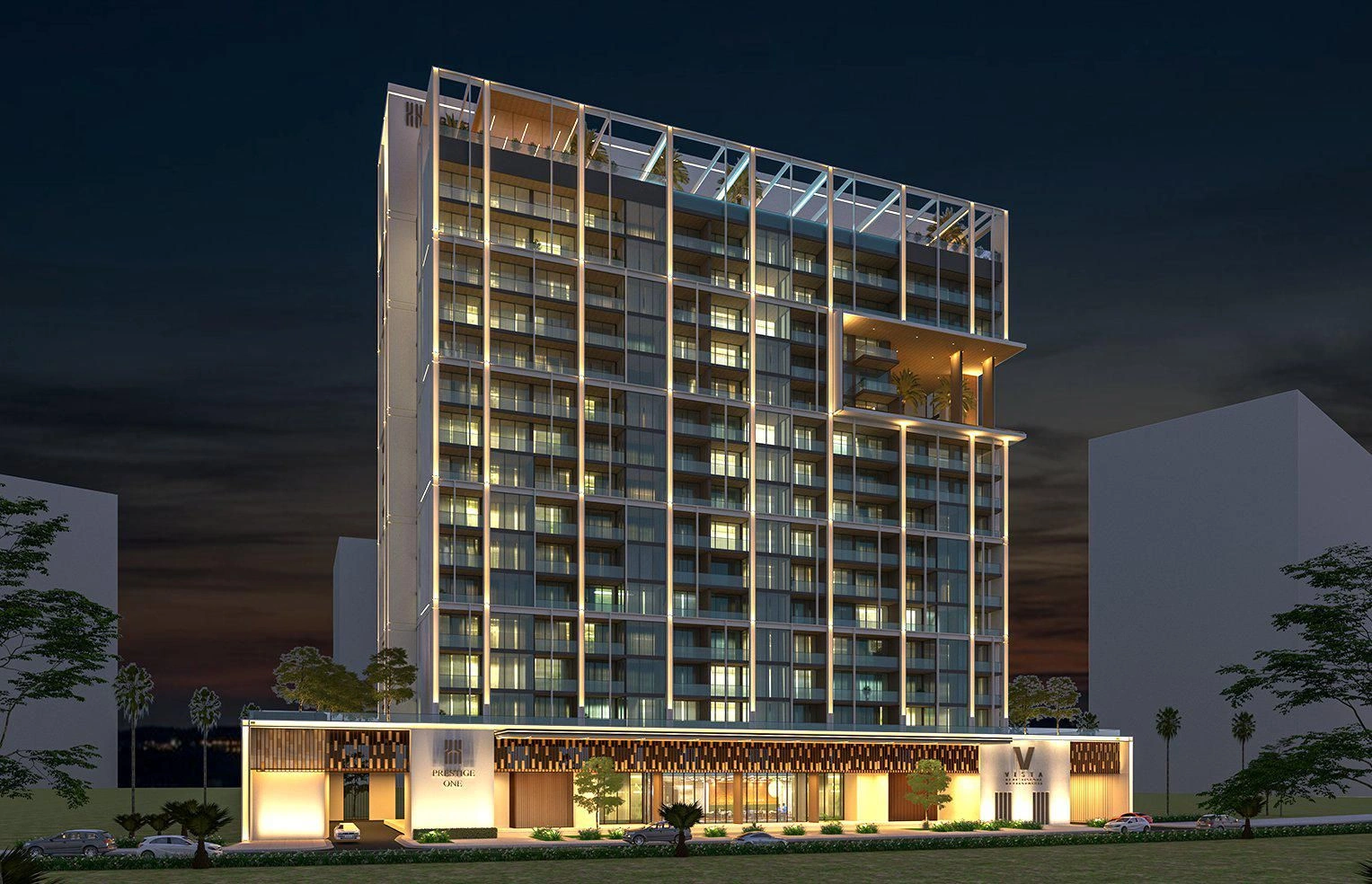 Новая резиденция New Vista с бассейном, зелеными территориями и кинотеатром, Дубай Спортс Сити, Дубай, ОАЭ