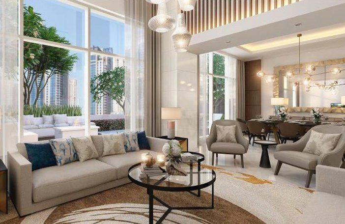 J One Residence с садами и рестораном, Центр Дубая, ОАЭ