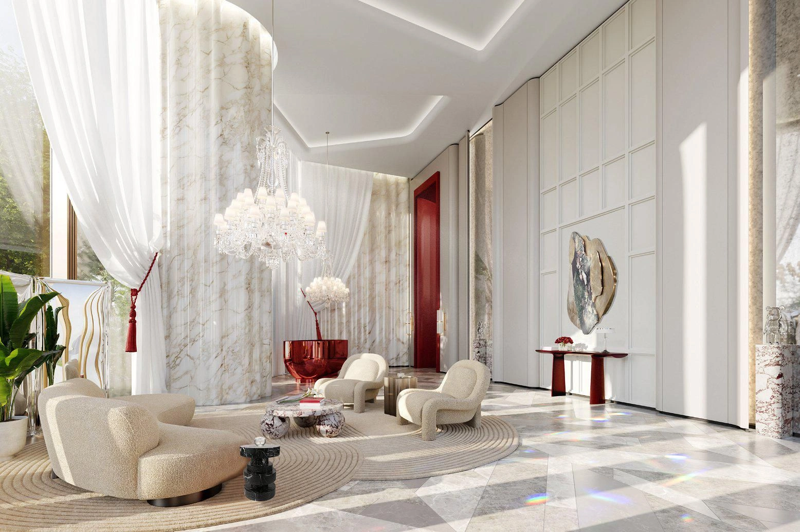 Роскошная резиденция Baccarat Residences в самом сердце Дубая, ОАЭ