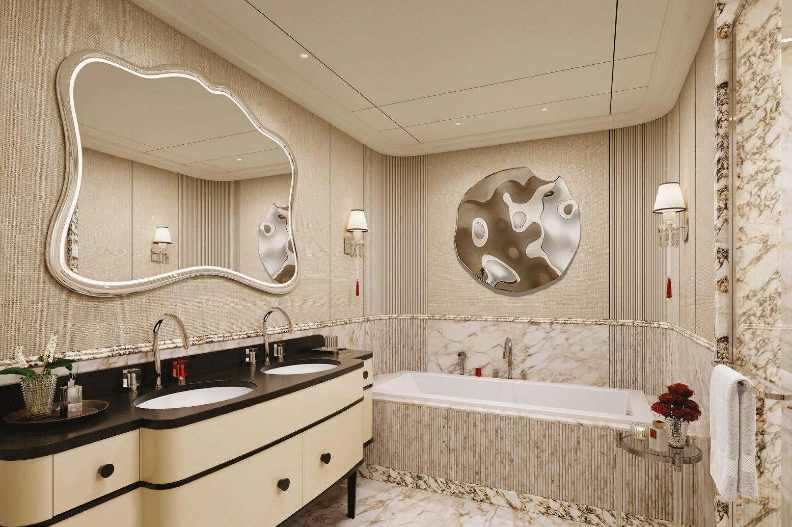 Роскошная резиденция Baccarat Residences в самом сердце Дубая, ОАЭ