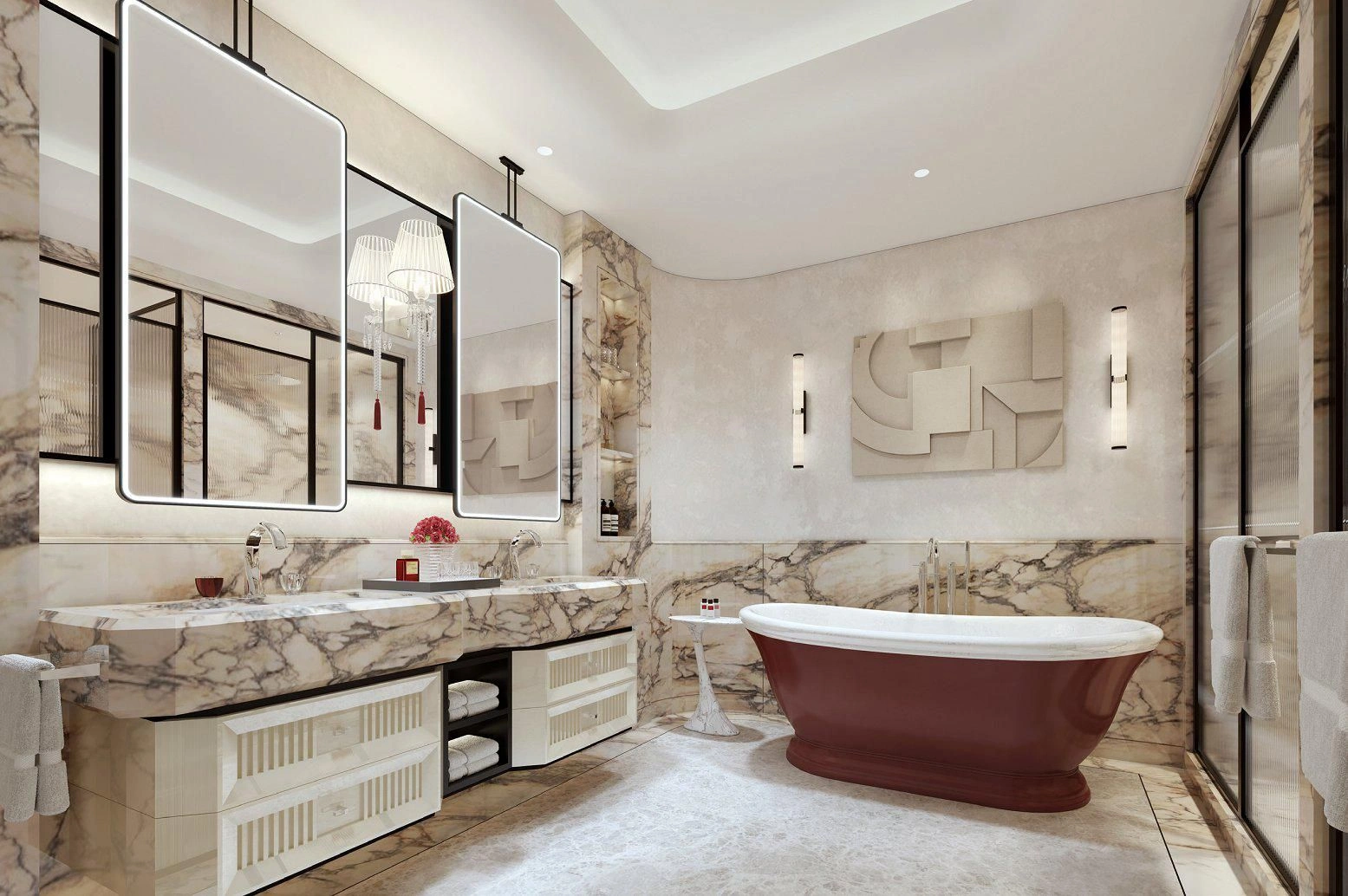 Роскошная резиденция Baccarat Residences в самом сердце Дубая, ОАЭ