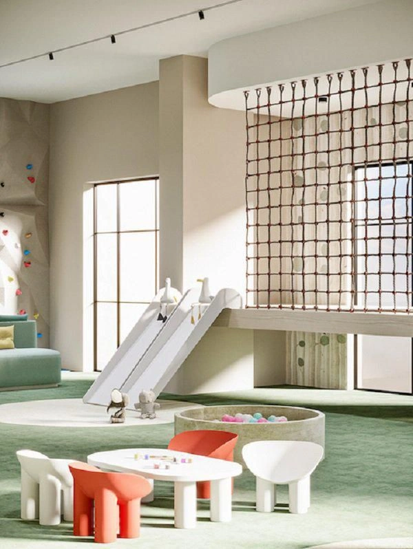 Новая резиденция Q Gardens Loft с бассейном и кинотеатром в районе JVC, в центре Дубая, ОАЭ