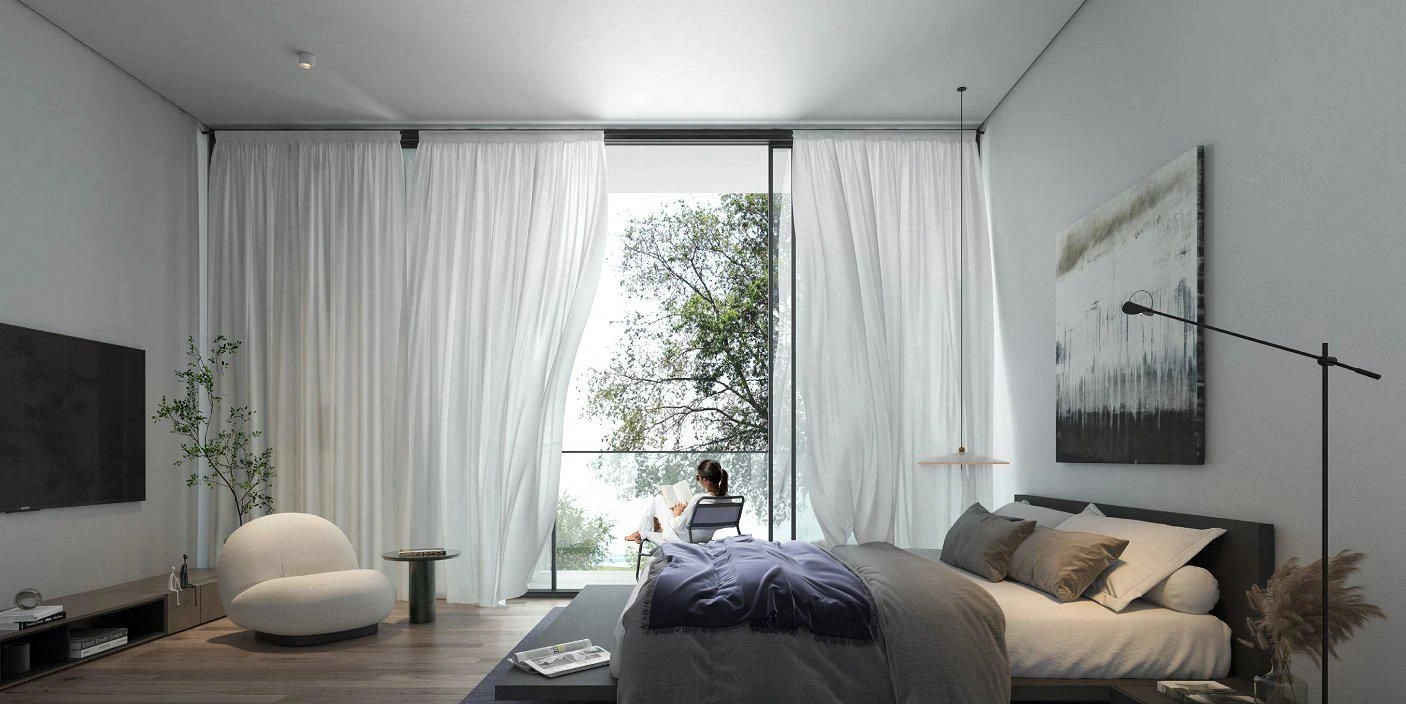 Новый охраняемый комплекс вилл и таунхаусов Jouri Hills 2 с гольф-полем, Jumeirah Golf Estate, Дубай, ОАЭ