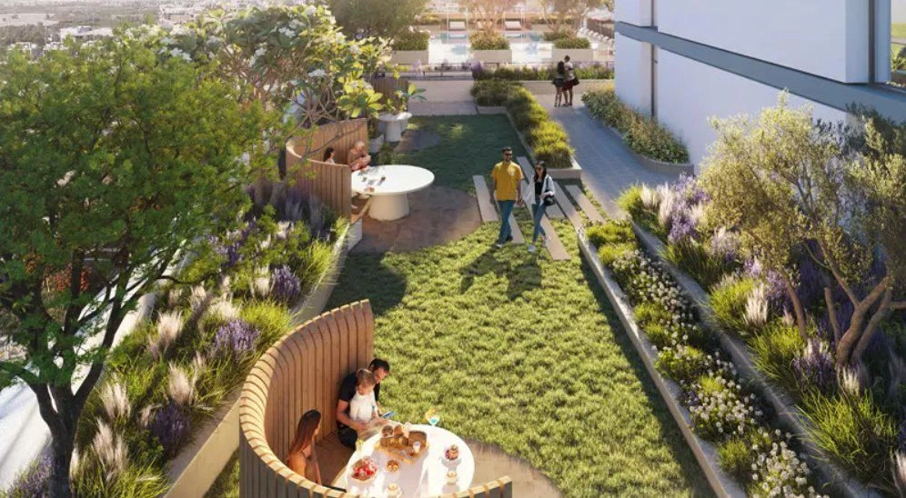 Новые квартиры в жилом комплексе Hadley Heights с широким спектром услуг, Jumeirah Village Circle, Дубай, ОАЭ