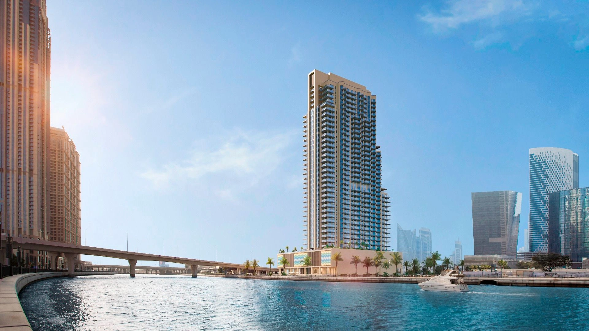 Роскошный 34-этажный проект в деловом центре Дубая