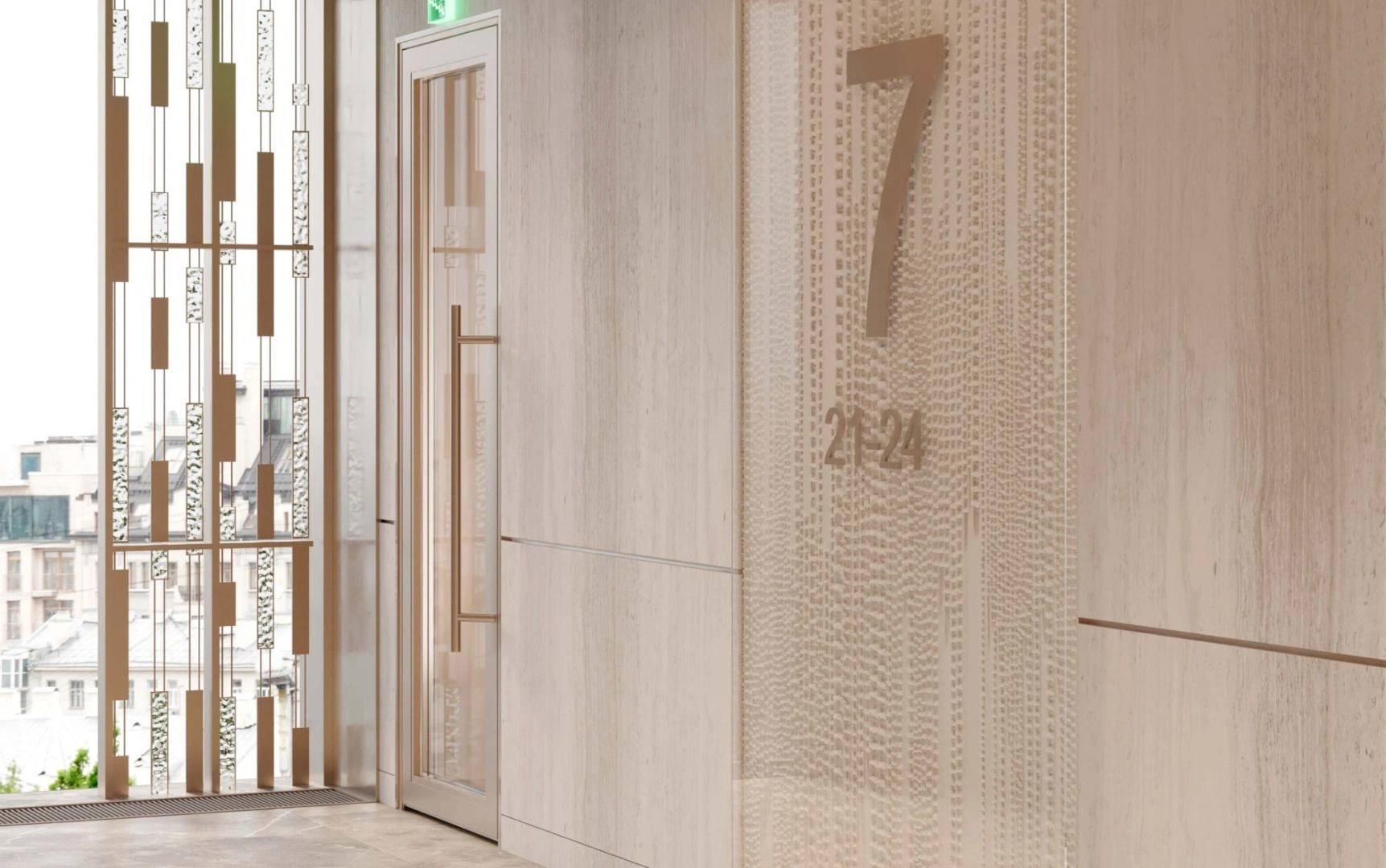 Роскошный современный квартал в премиальном районе Москвы