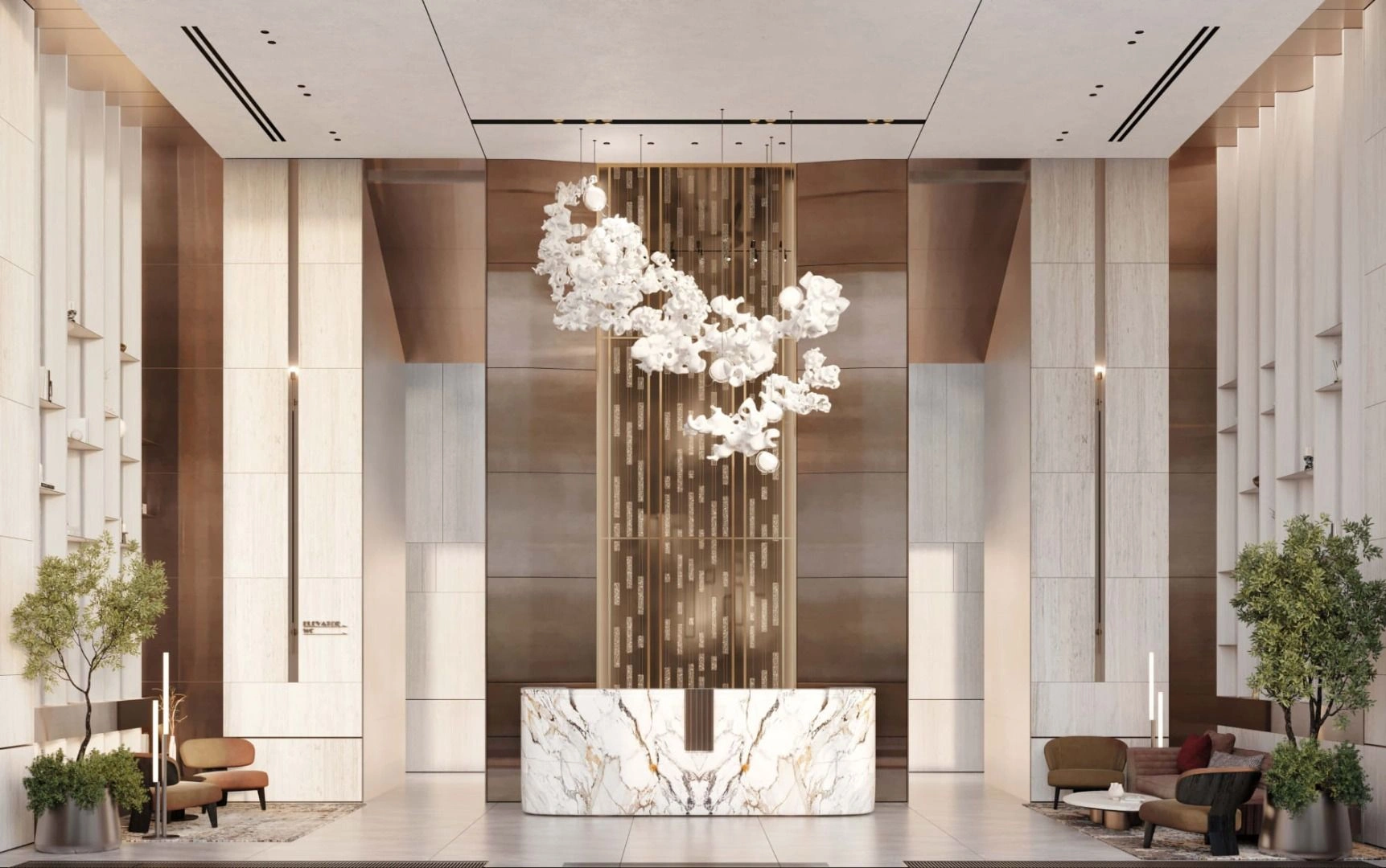 Роскошный современный квартал в премиальном районе Москвы