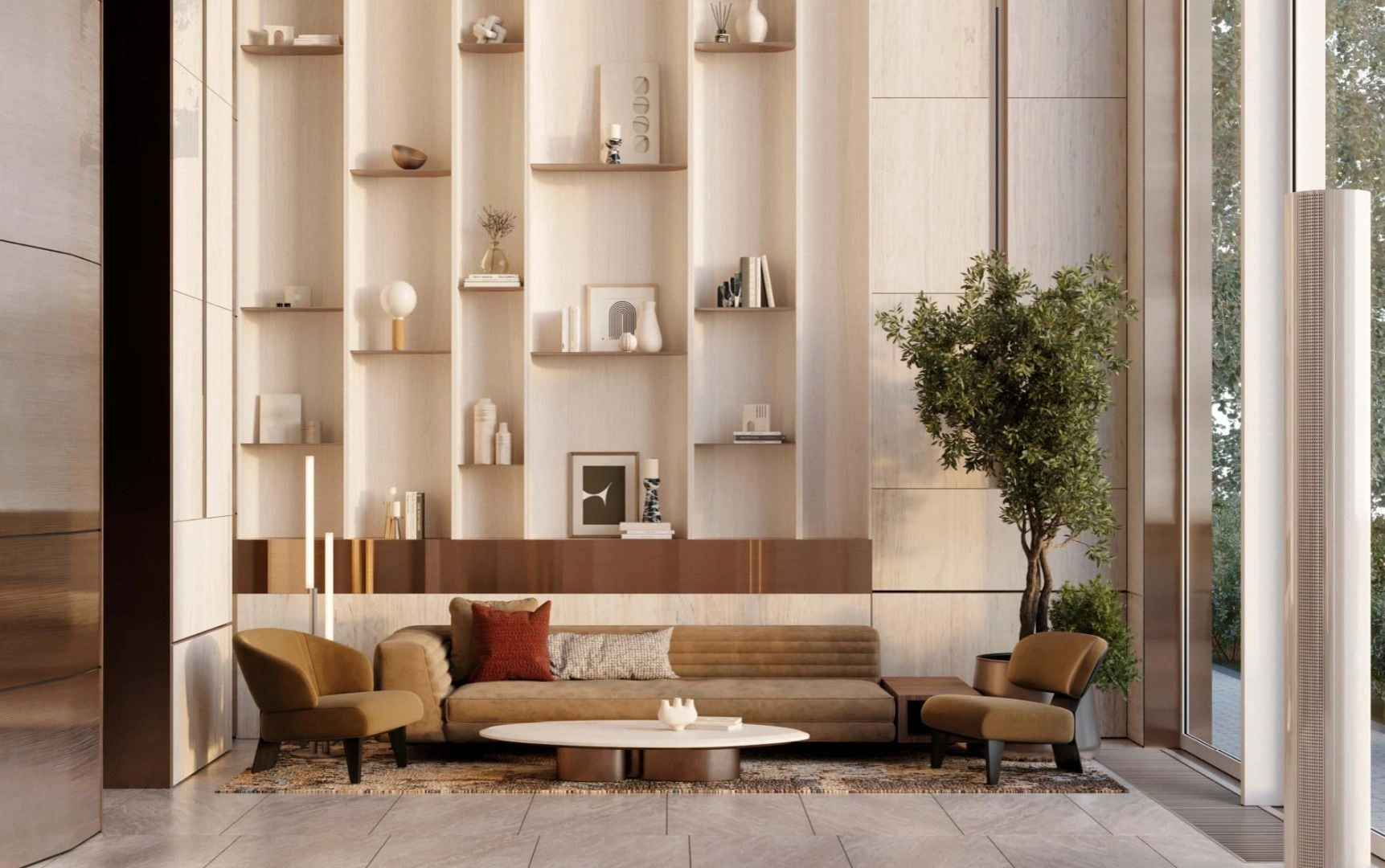 Роскошный современный квартал в премиальном районе Москвы