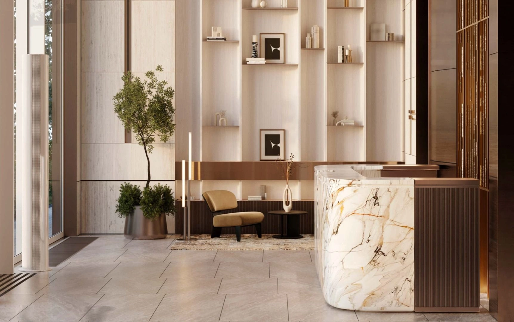 Роскошный современный квартал в премиальном районе Москвы