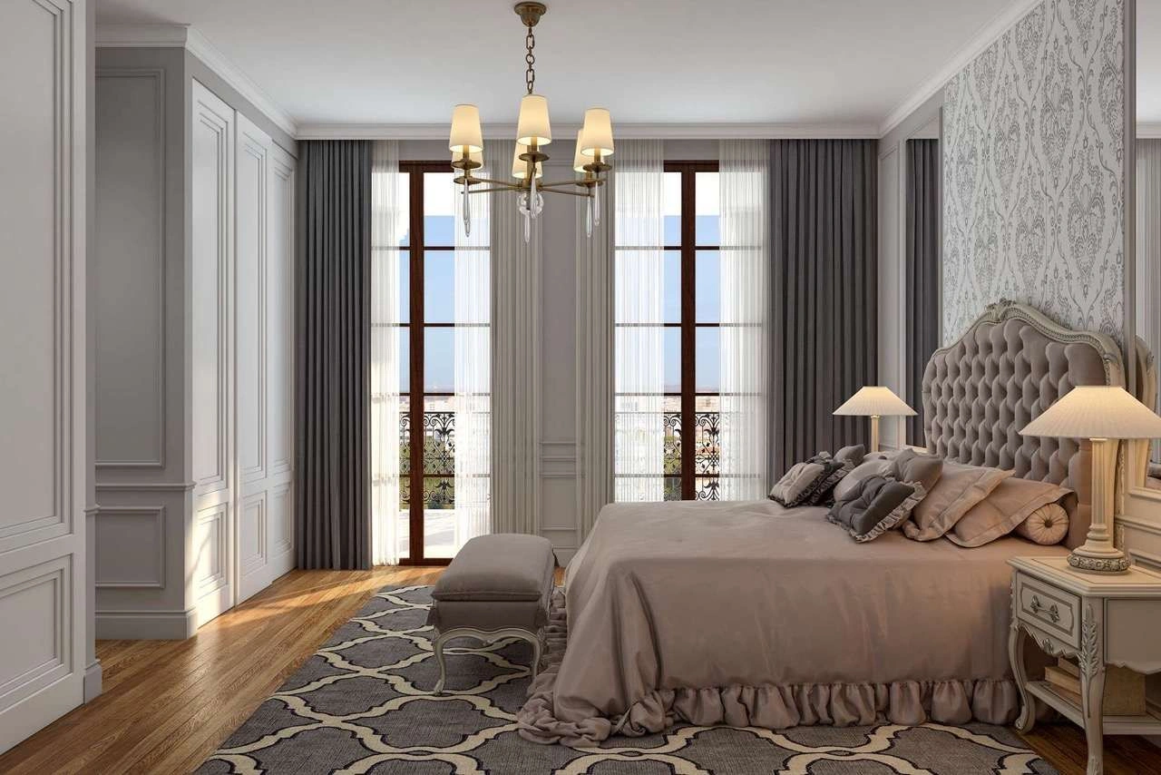 Роскошный дизайнерский проект апартаментов в Лимассоле