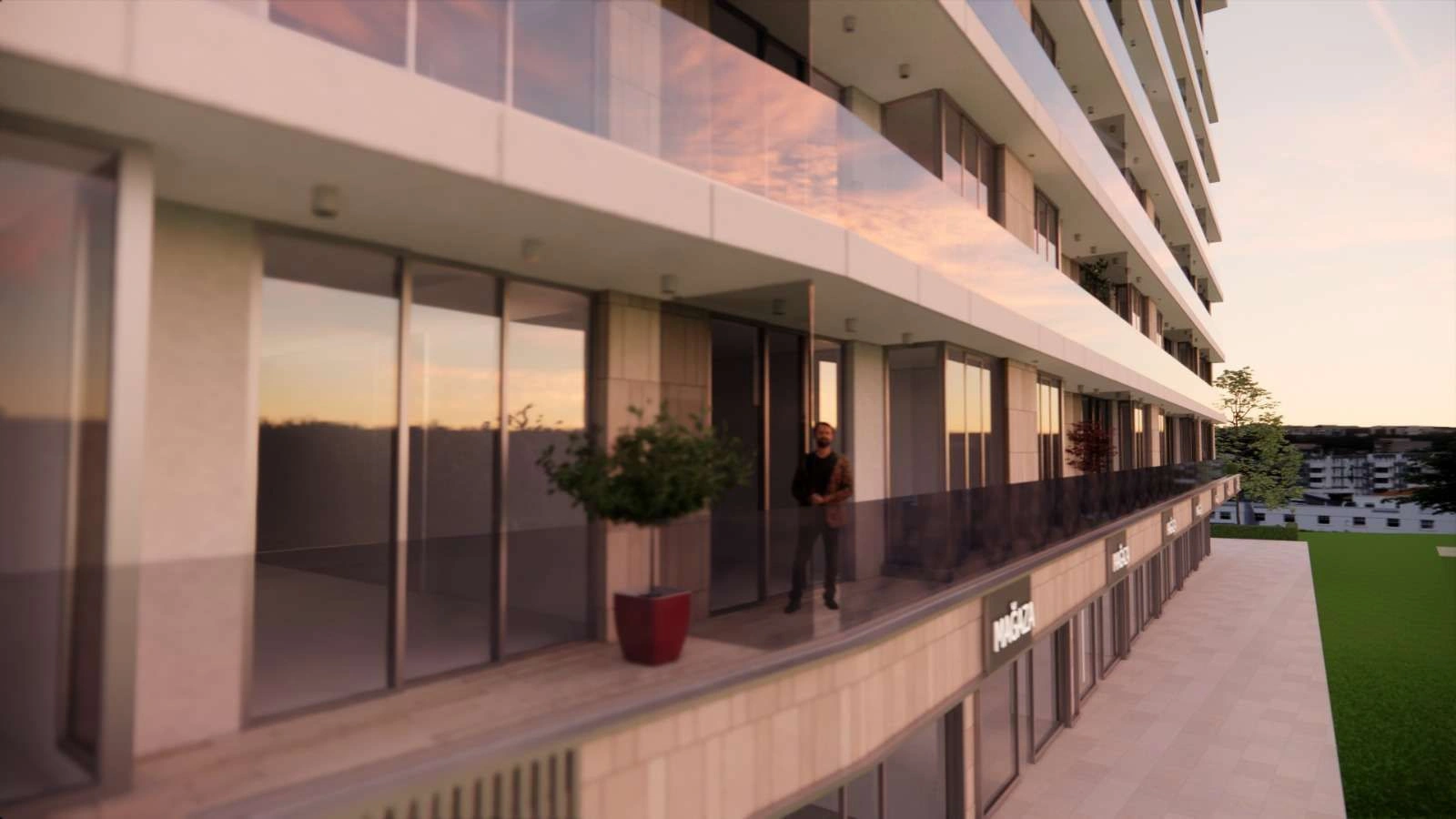 Современный проект в районе Бейликдюзю города Стамбул