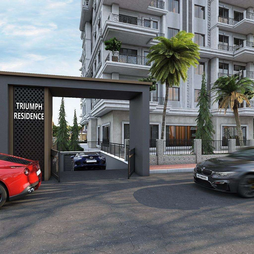 Elite complex in the center of Alanya, Turkey