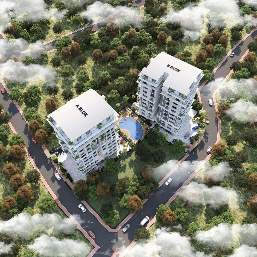 Elite complex in the center of Alanya, Turkey