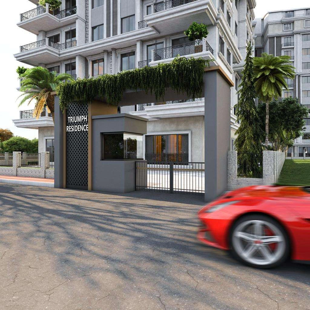 Elite complex in the center of Alanya, Turkey