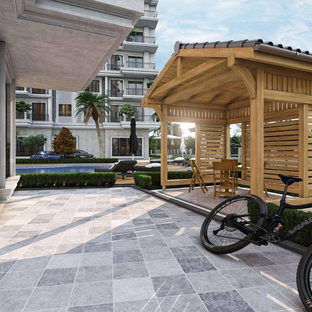 Elite complex in the center of Alanya, Turkey