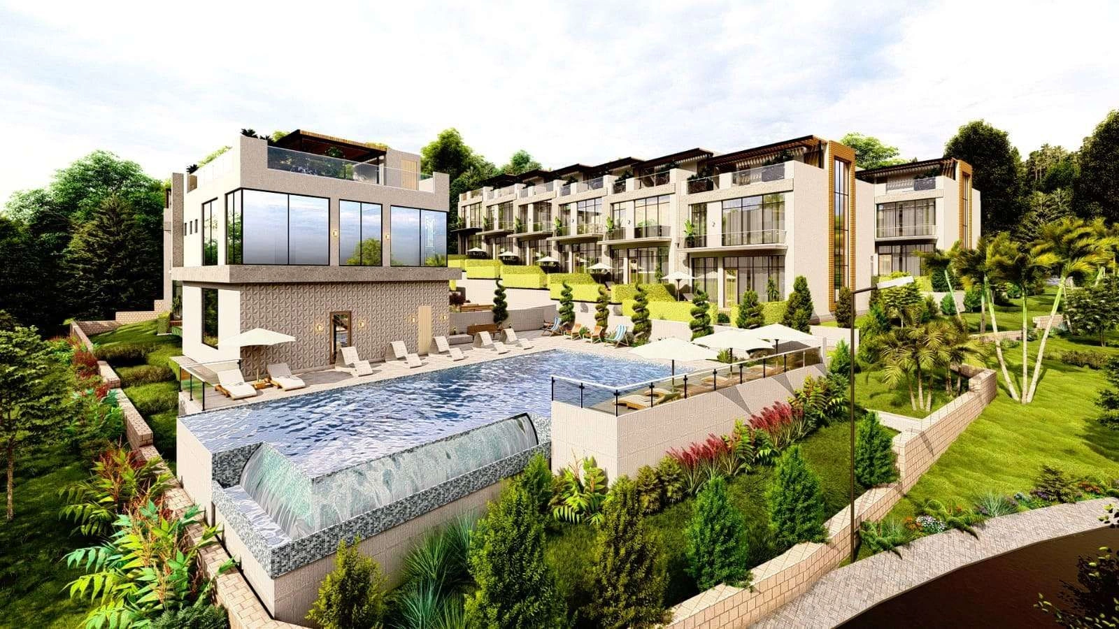 Элитный комплекс из 15 вилл под Батуми, Грузия