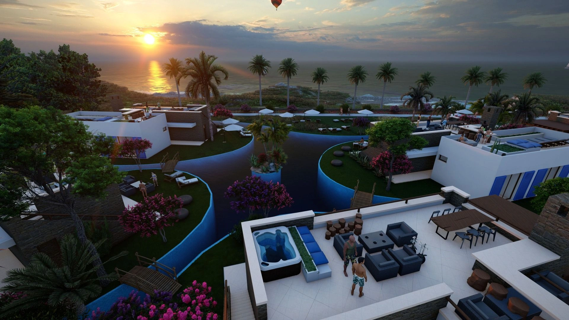 Многофункциональный комплекс в Эсентепе на Северном Кипре