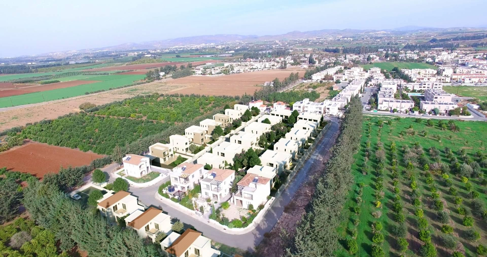 Комплекс апартаментов и вилл в районе Пафоса, Кипр